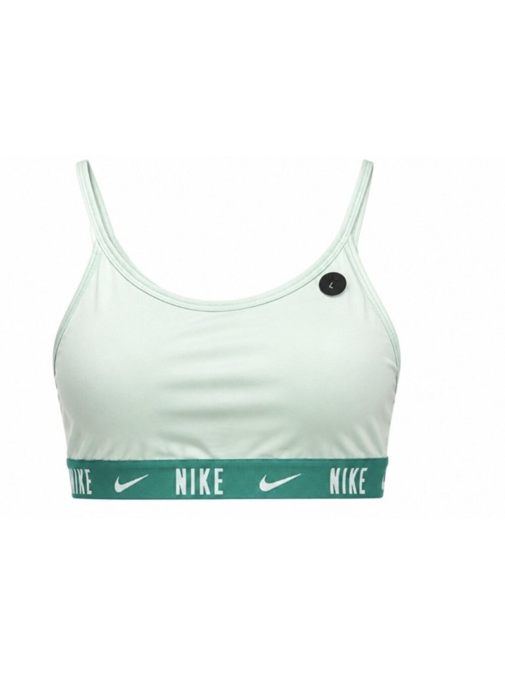 NWT Nike DRI-FIT Girls Training Bra Large Light Green Move-to-Zero Sports Top